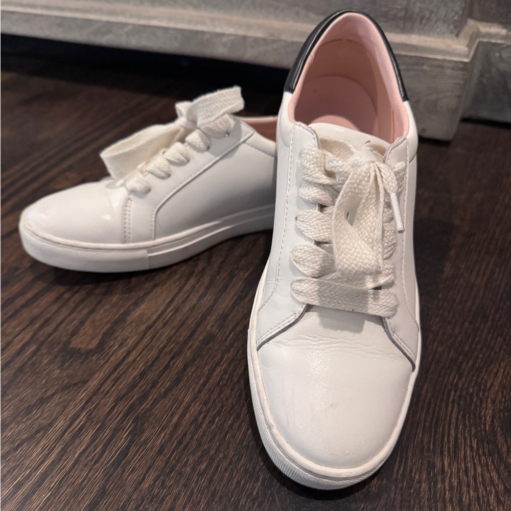 Kate Spade White with Black Detail Sneakers